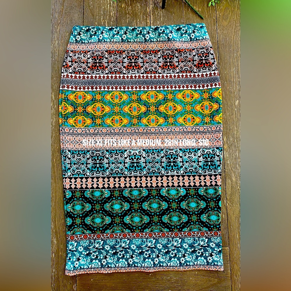 Colorful skirt